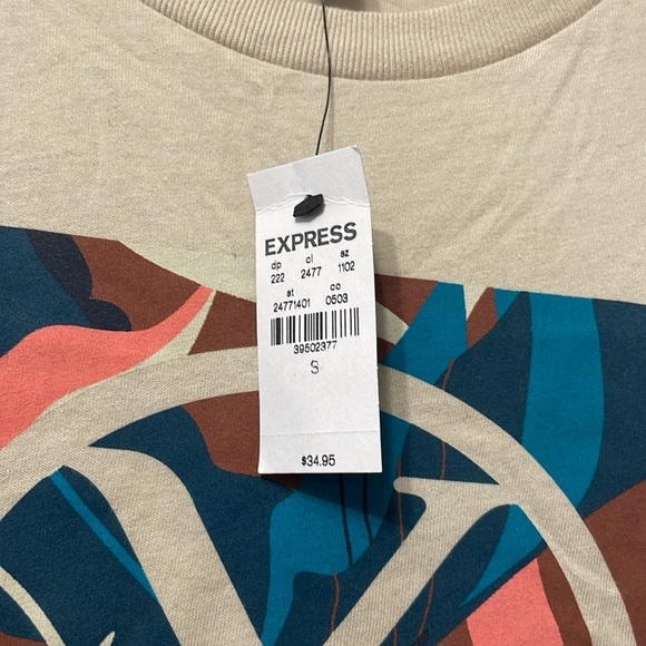 Mens Express T Shirt size S - Picture 2 of 5